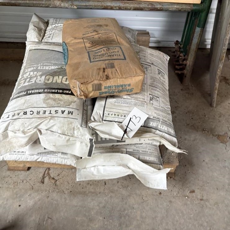 Bags of Concrete Mix