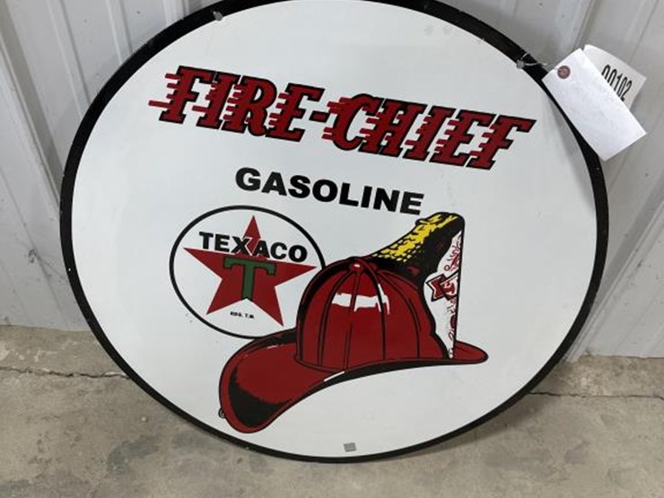 #102-•-fire-chief-texaco-double-sided-porcelain-sign-image-2