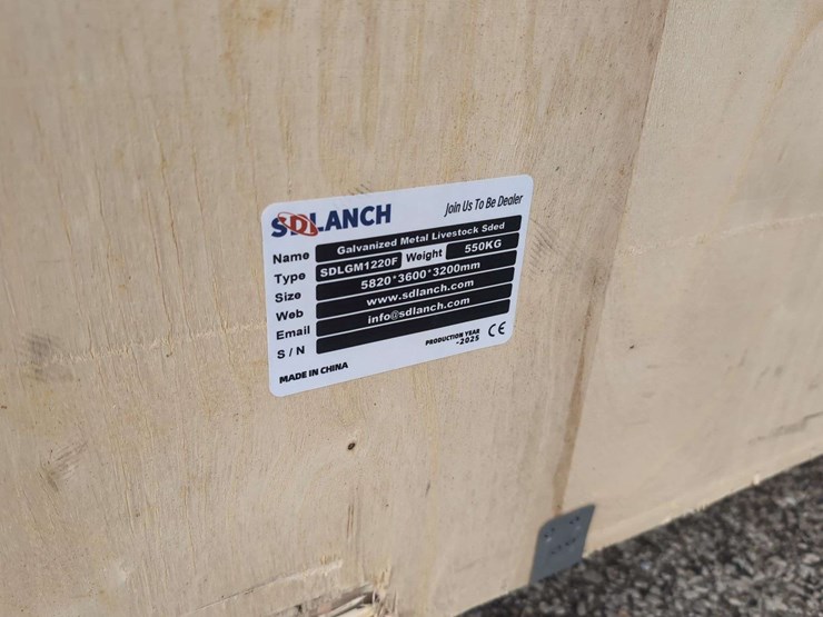 sdlaunch-sdlgm1220f---galvanized-metal-livestock-shed---240-sq-ft.-image-5