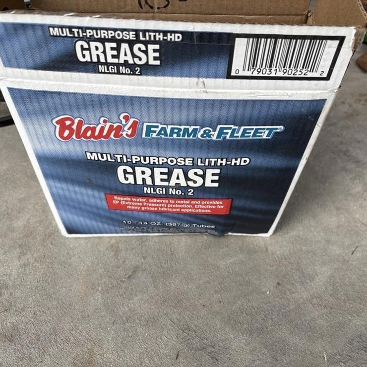 (9) Tubes of No.2 Grease