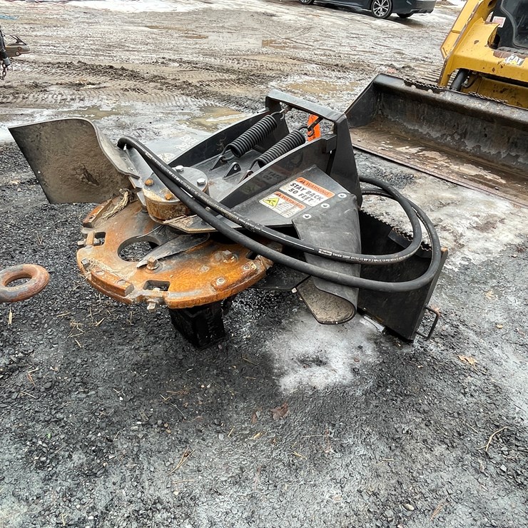 #1017 • Stumper Skid Steer Stump Grinder (Fall Creek, WI)