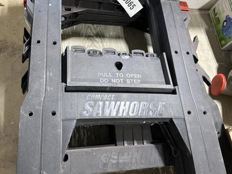 #65-•-(4)-plastic-saw-horses-image-1