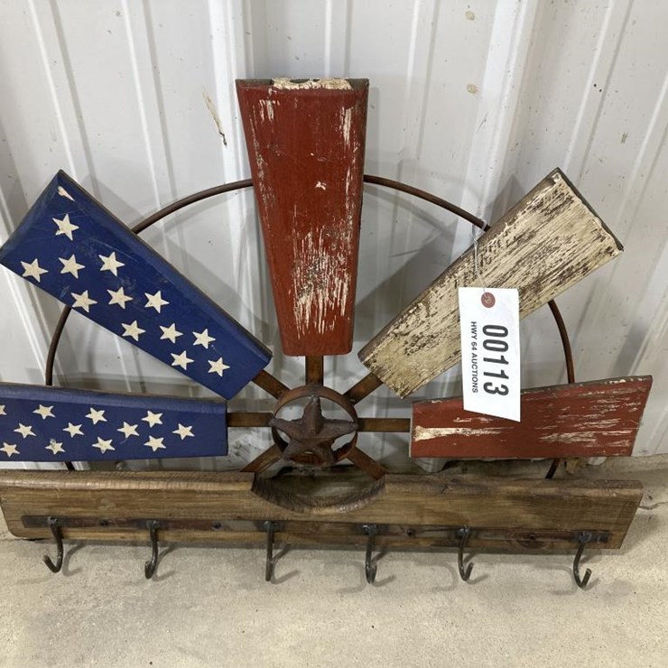 #113 • WINDMILL GOAT HANGER DECOR