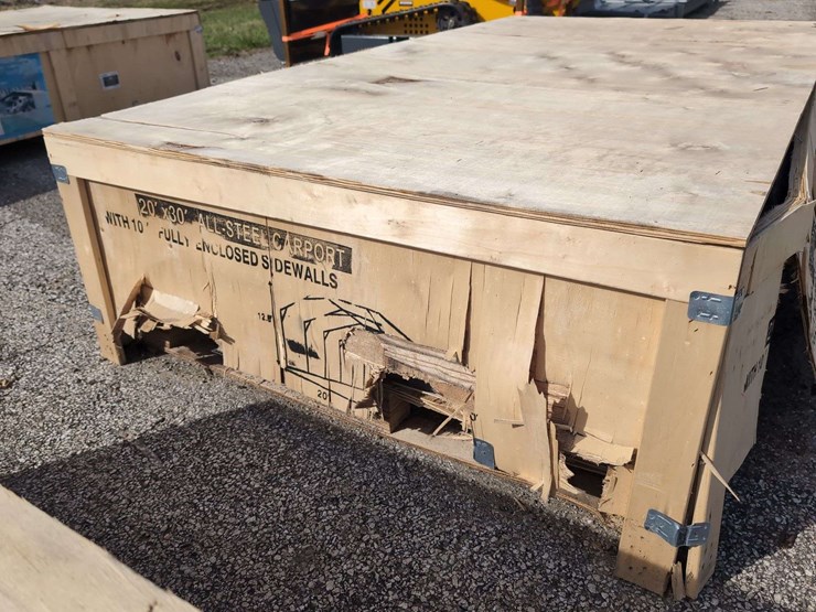 (1)-sdlaunch-sdlc2030ft---20'-x-30'-allsteel-carport-w/-enclosed-sidewalls-image-6