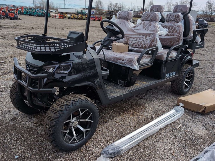 sdlgc100---6-seater-golf-cart---black---partial-assembly-front/rear-end-damage-*review-photos-image-4