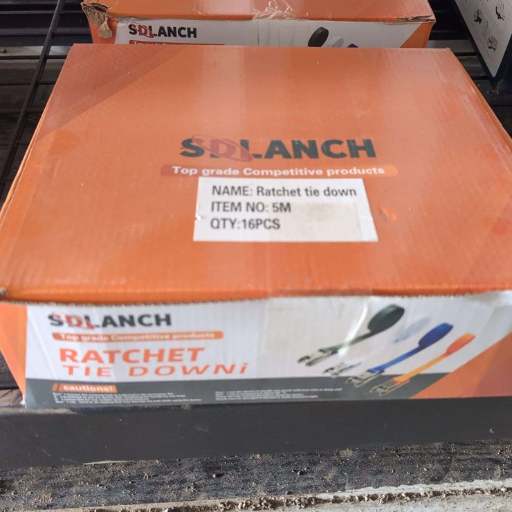 (16 PCs) Sdlanch Rachet Tie Down - 5M