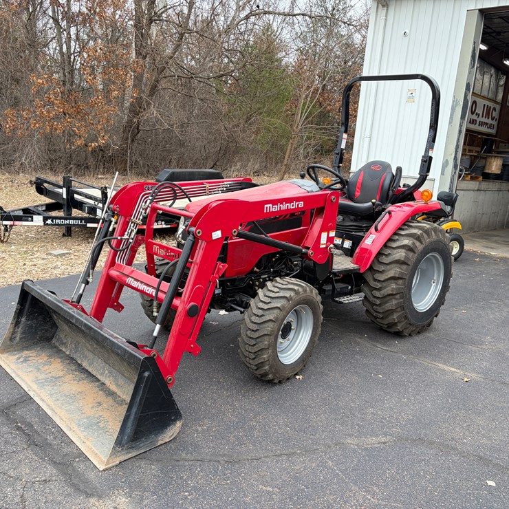 #1022 • Mahindra 2638 Tractor with Loader (Eau Claire, WI)