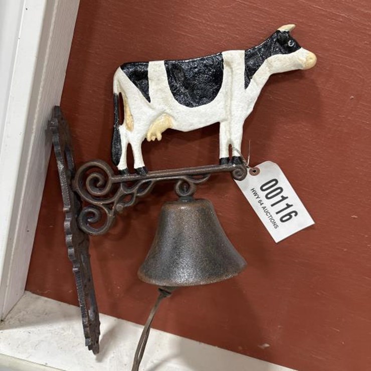 #116 • COW CAST IRON BELL