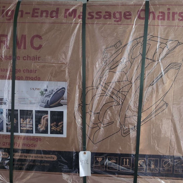 (1) IRMC High End Massage Chair - Black