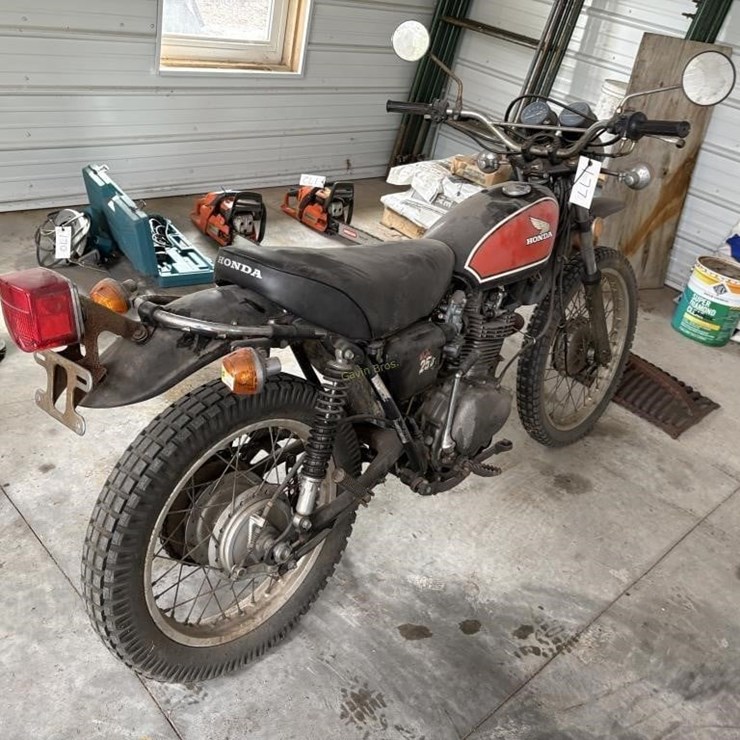Honda XL250 Motorcycle