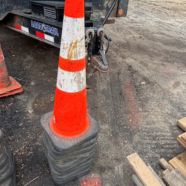 #2507 • (2) Stacks of Road Cones (Fall Creek, WI)