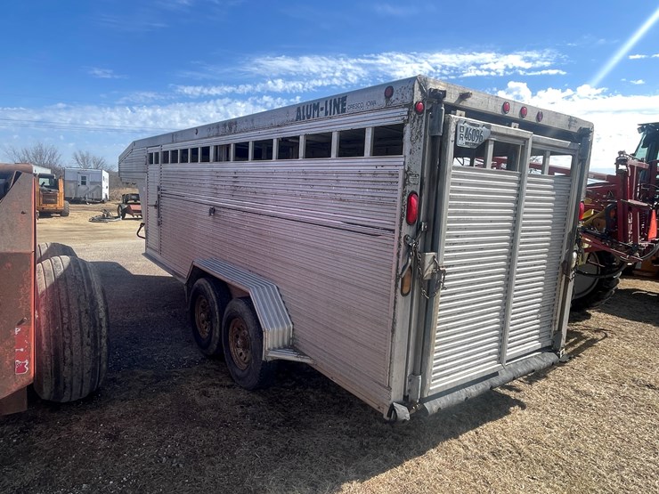 #1484-•-1993-alum-line-20'-gooseneck-cattle-trailer-(has-wi-title)-image-4