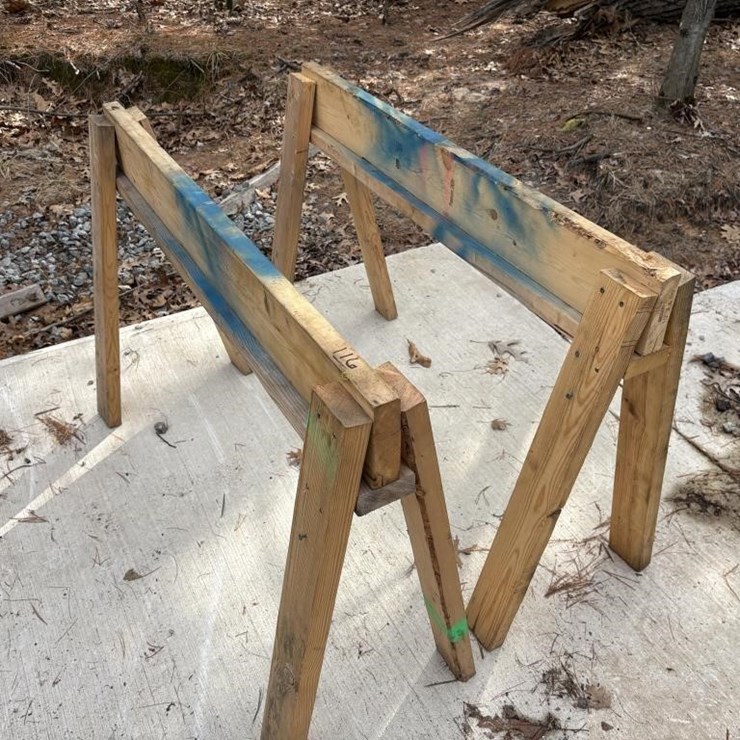 Wood Saw Horses
