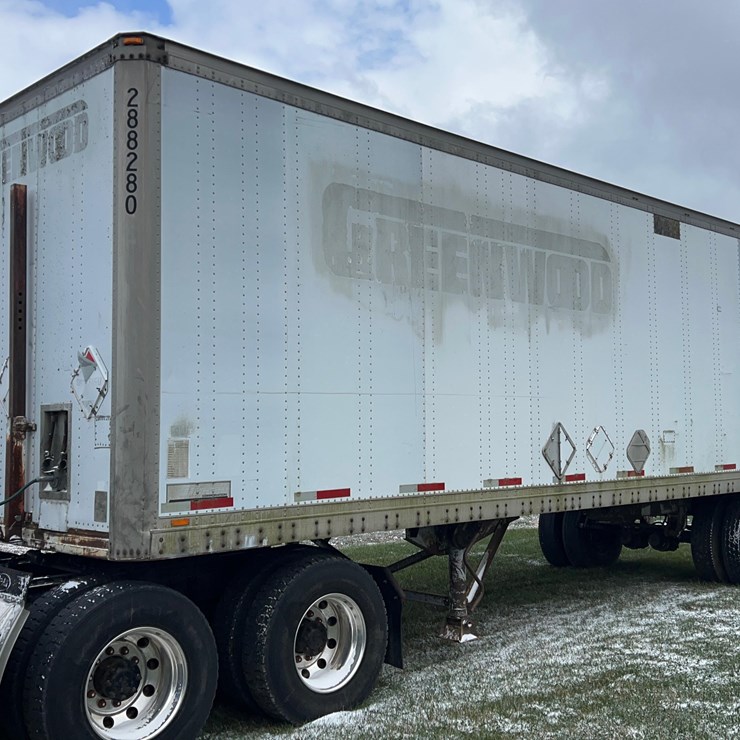 28' Single Axle Pup Trailer for Storage