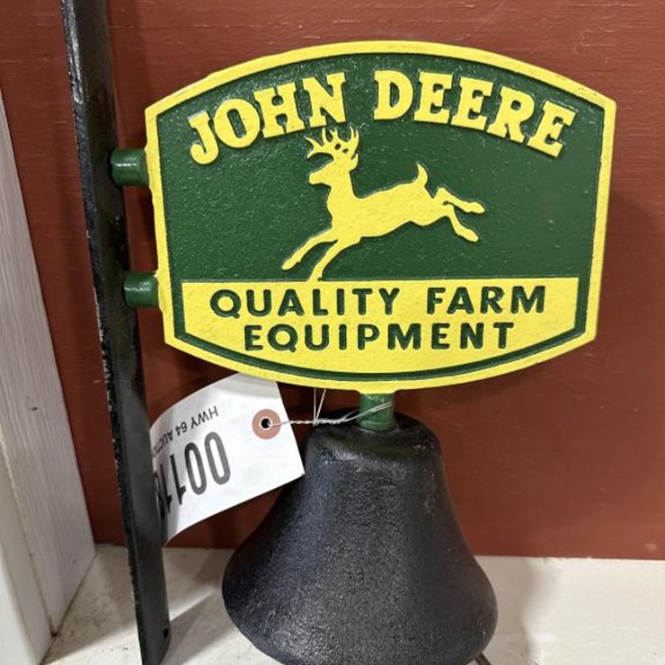 #118 • JOHN DEERE CAST IRON BELL