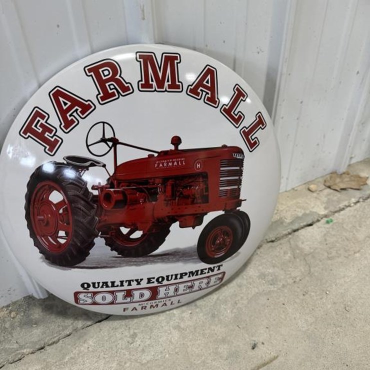 #96 • FARMALL SOLD HERE SIGN