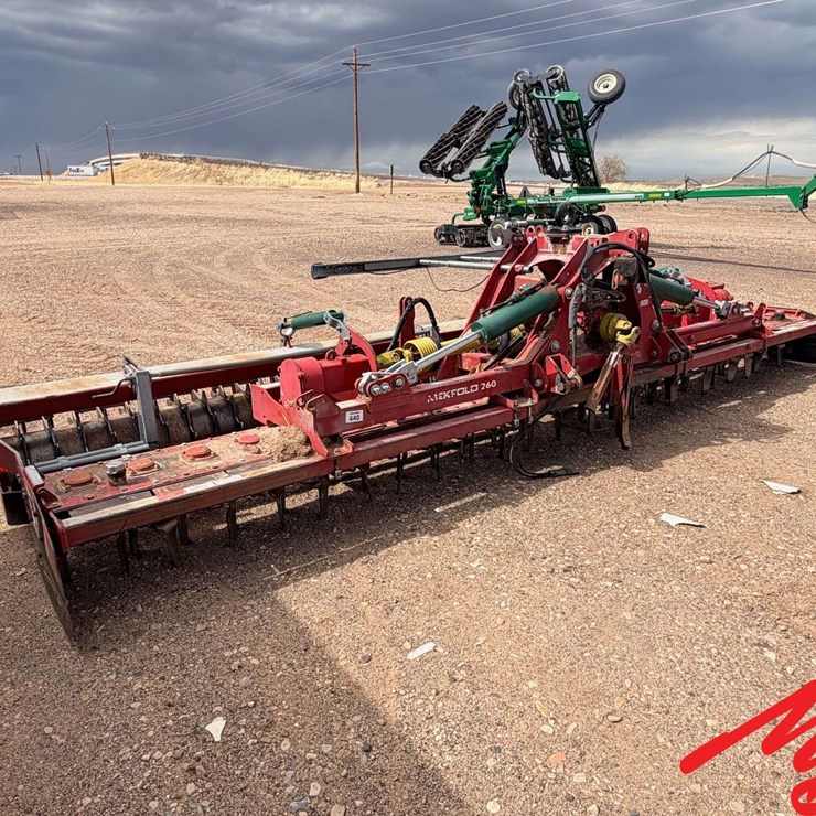 20' Breviglieri Mekfold 260 Power Harrow