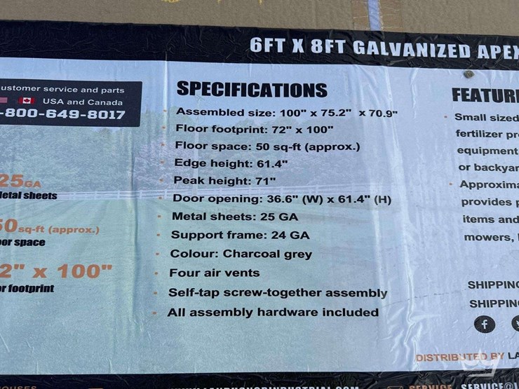landhonor-lhr-ms0608-6ft-x-8ft-galvanized-apex-roof-metal-shed-image-3