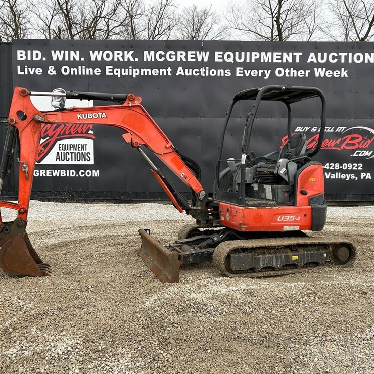 2015 KUBOTA U35-4