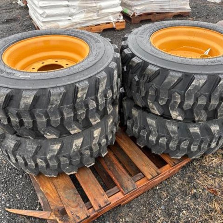 12-16.5 Tires on Wheels (set of 4)