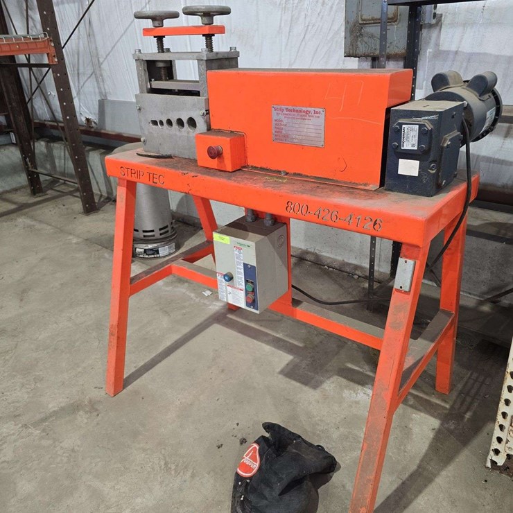 2013 Iron Man Strip Tech WInc. ripper, single phase, model 1500, 1'' - 1 3/4''