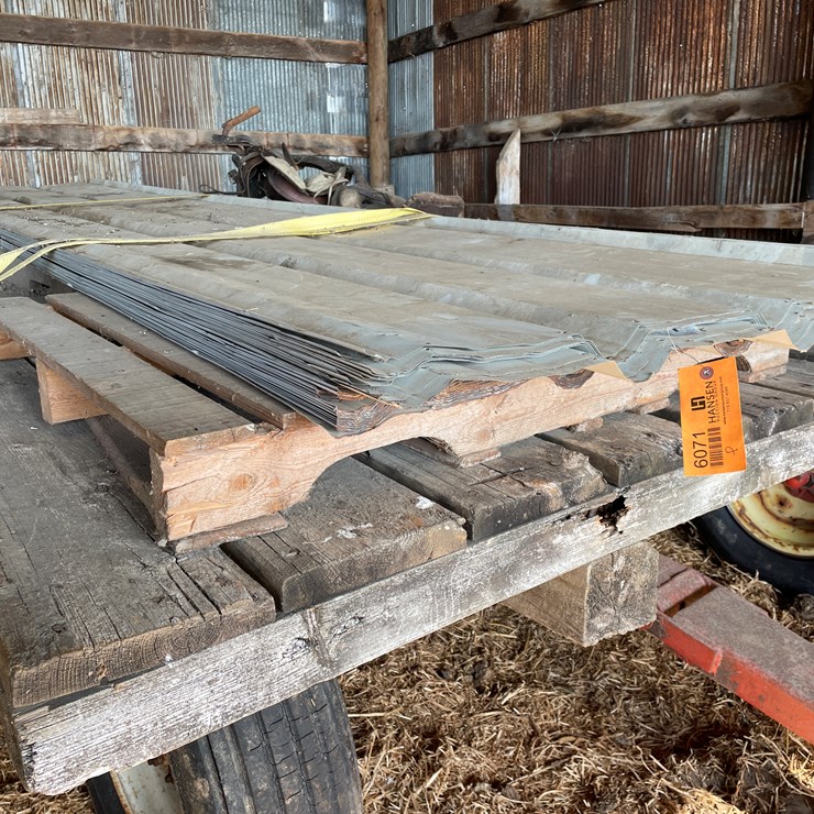 #6071 • Used White Tin