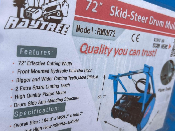 raytree-rmdm72-72in-skid-steer-drum-mulcher-image-3