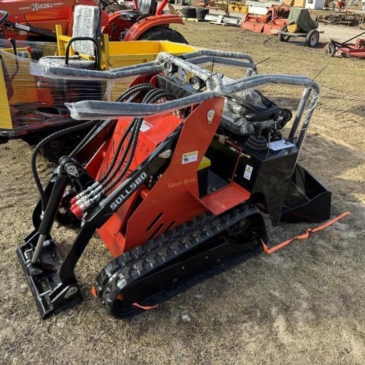 New Sdlanch SDLL580 Track Gas Mini Skidsteer