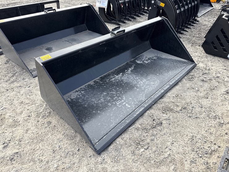 #2097-•-unused-78"-skid-steer-bucket-w/blade-inv#-42343-image-4