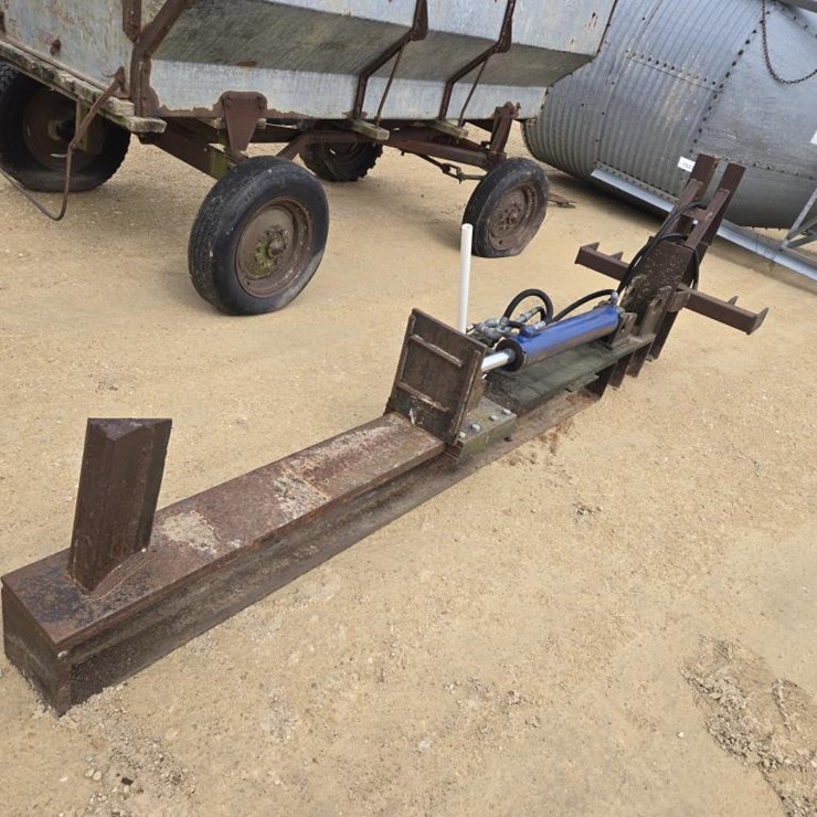 #390 • HOMEMADE 3 PT LOG SPLITTER