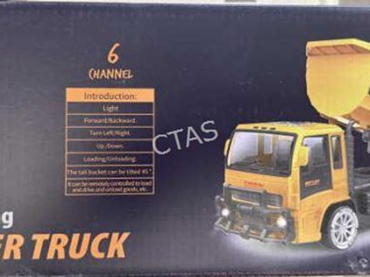 #122-•-die-cast-remote-control-dump-truck-image-1