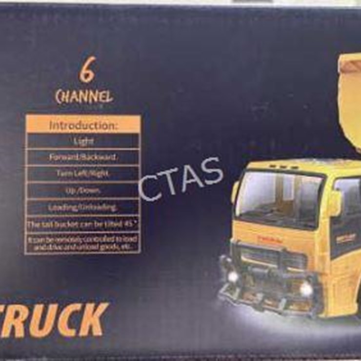 #122 • Die Cast Remote Control Dump Truck