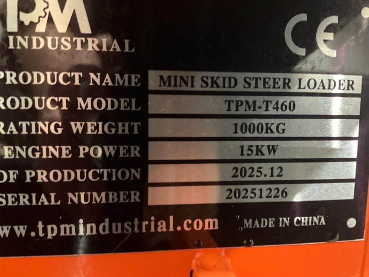#1005-•-tpm,-t460-mini-skid-steer-loader-image-12