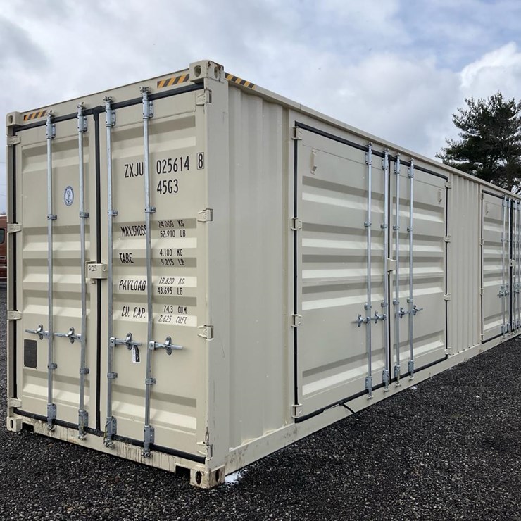 #4008 • One Trip 40' High Cube Multi-Door Container
