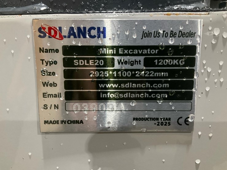 #1579-•-unused-sdle20-mini-excavator-image-18