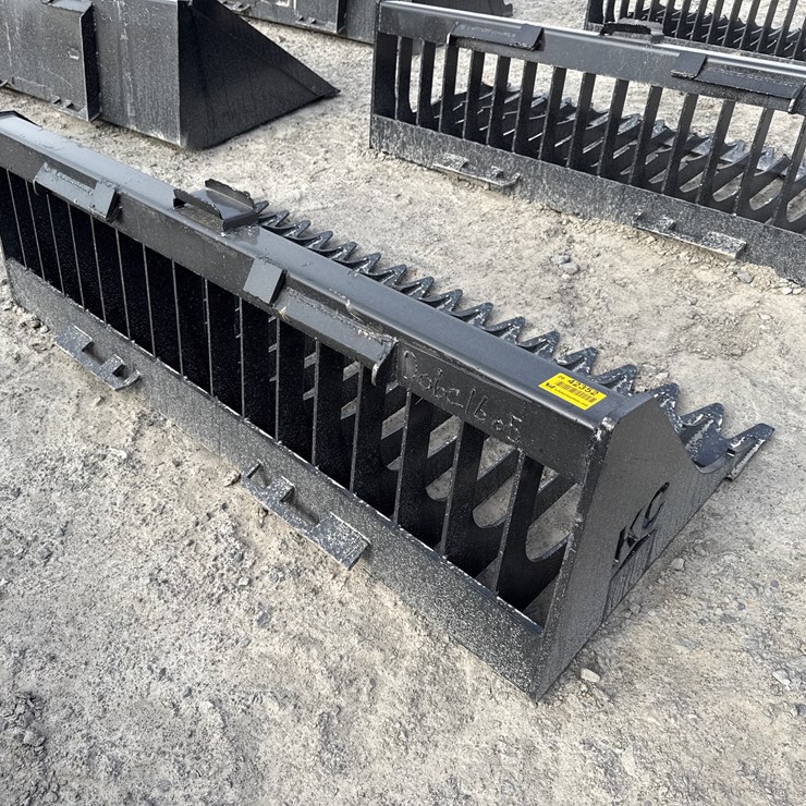 #2096 • Unused 76" Skid Steer High Side Bucket INV# 42352