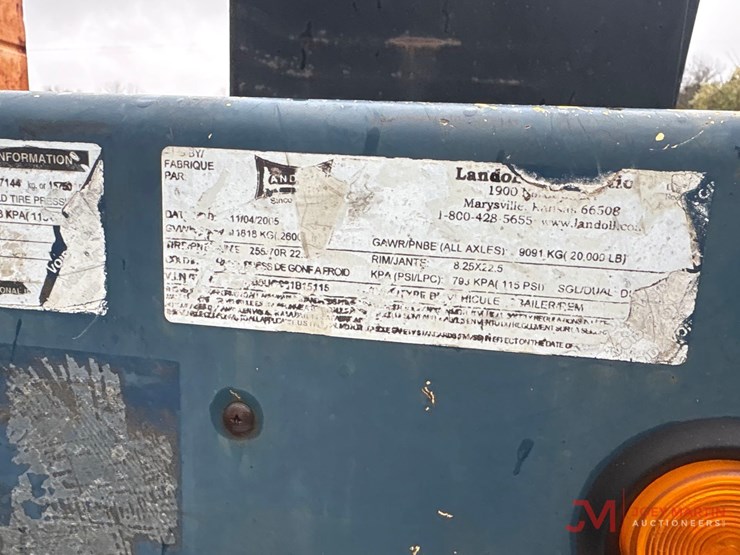 landoll-330b-tilt-deck-trailer,-vin:-,-sliding-axle,-winch,-d-rings-image-2