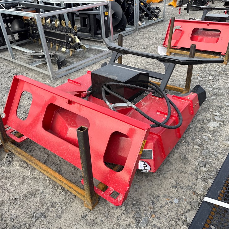 #2059 • Unused GIYI XPM43 49 1/2" Skid Steer Disc Mower XYPTHJ260218 INV# 41954