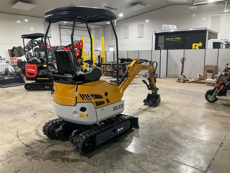 #1579-•-unused-sdle20-mini-excavator-image-5