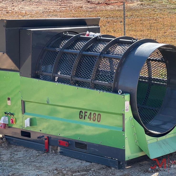 NEW HURRICANE GF480 ROTARY DRUM SCREEN