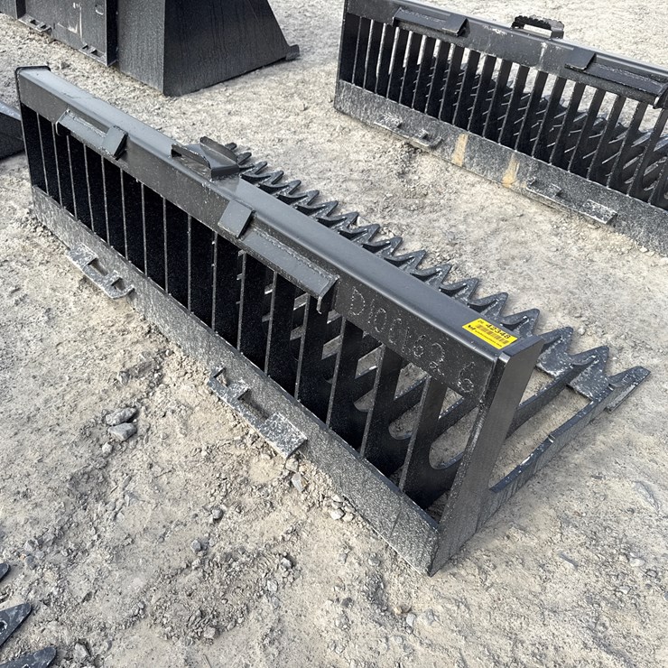 #2095 • Unused 76" Skid Steer Low Side Skeleton Bucket INV# 42348