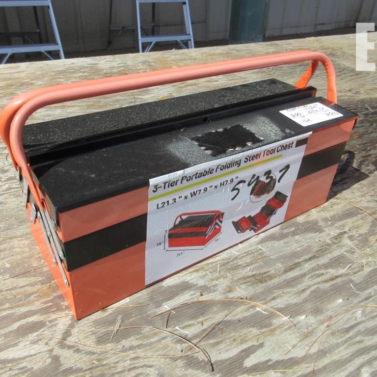 21.3" X 7.9" X 7.9" FOLDING TOOL CHEST