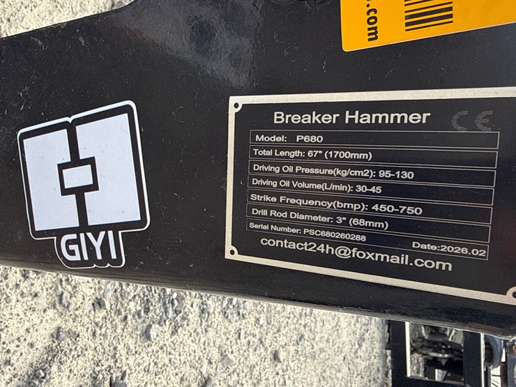 #2076-•-unused-giyi-p680-skid-steer-breaker-hammer-psc680260288-inv#-41984-image-7
