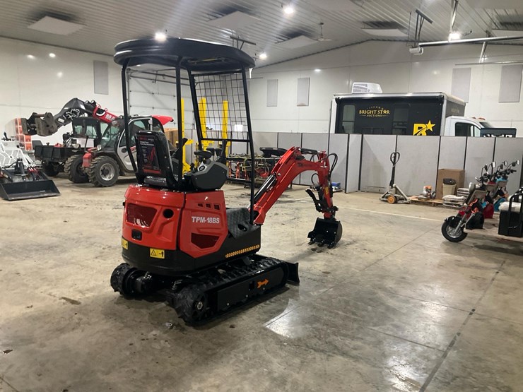 #1608-•-unused-tpm-18bs-mini-hydraulic-excavator-image-5