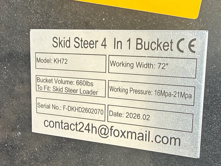 #2086-•-unused-giyi-kh72-70"-skid-steer-4-in-1-bucket-inv#-42025-image-7