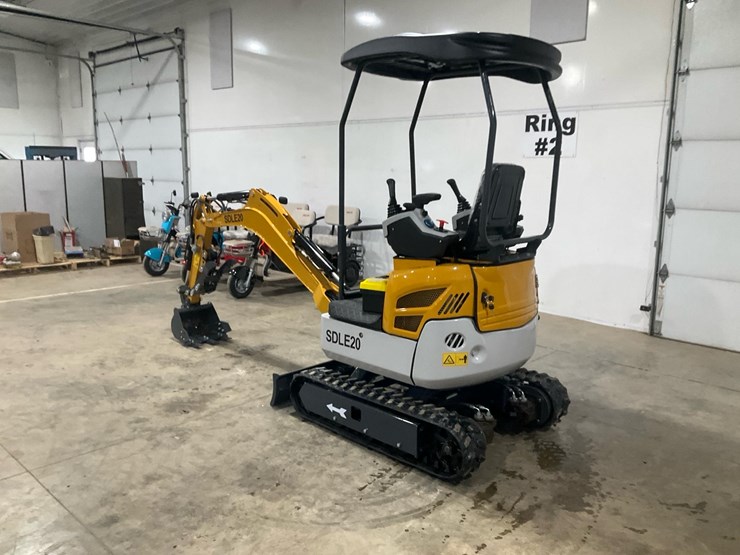 #1580-•-unused-sdle20-mini-excavator-image-6