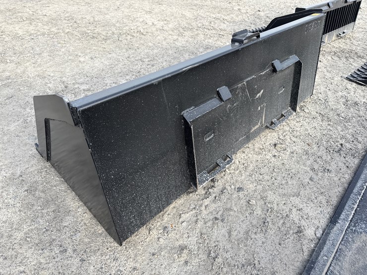#2093-•-unused-84"-skid-steer-snow/litter-bucket-inv#-42347-image-1