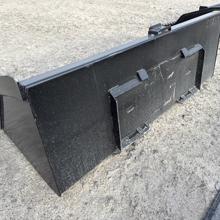 #2093 • Unused 84" Skid Steer Snow/Litter Bucket INV# 42347