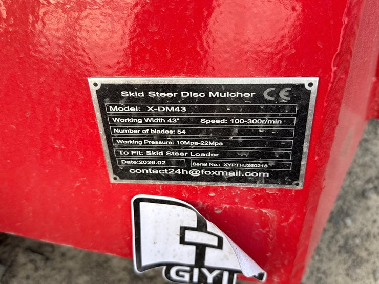 #2059-•-unused-giyi-xpm43-49-1/2"-skid-steer-disc-mower-xypthj260218-inv#-41954-image-8