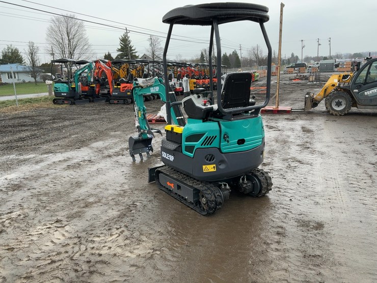 #1221-•-unused-sdle18p-mini-excavator-image-3